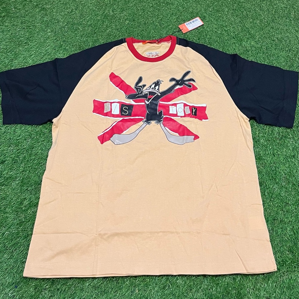💥 Vintage Y2K Iceberg History Daffy Duck Shirt